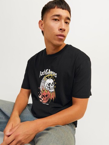 JACK & JONES Bluser & t-shirts 'JORSeven' i sort