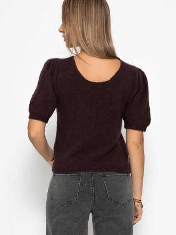SASSYCLASSY Knitted top in Brown