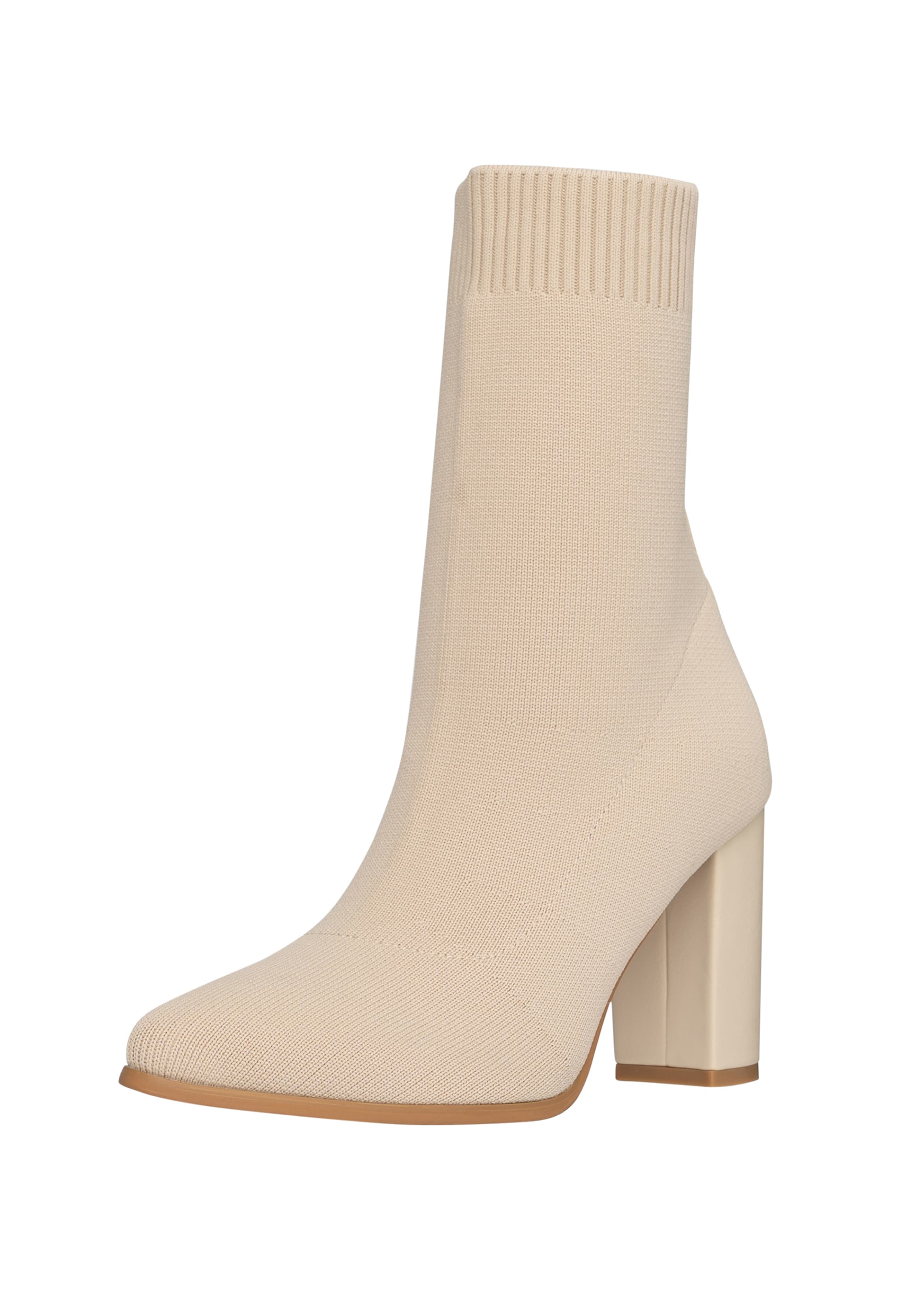 Stivaletto di Salinyang in beige: frontale