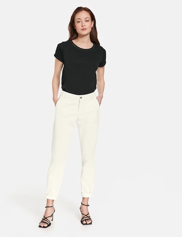 Regular Pantalon chino TAIFUN en blanc