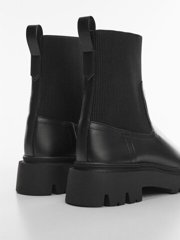 MANGO Chelsea Boots 'Mochi' in Black