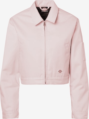 DICKIES Between-Season Jacket 'Eisenhower' in Pink: front