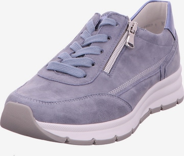 SEMLER Schnürschuh in Blau: Vorderseite