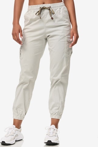 Tazzio - Pantalón cargo 'F600' en gris: frente