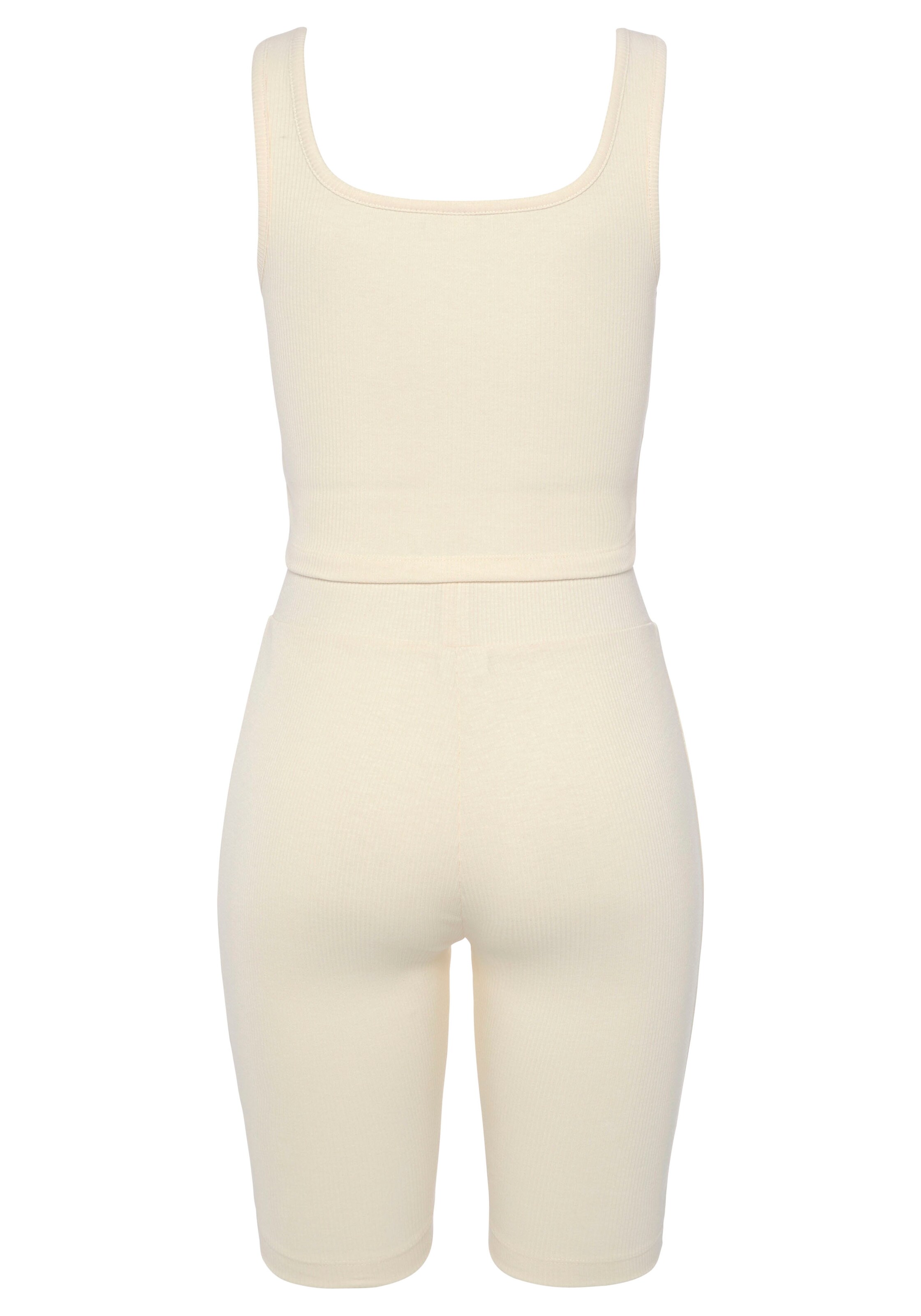 LASCANA Sweatsuit in Beige