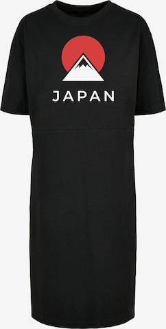 Merchcode Dress 'Japan X' in Black: front