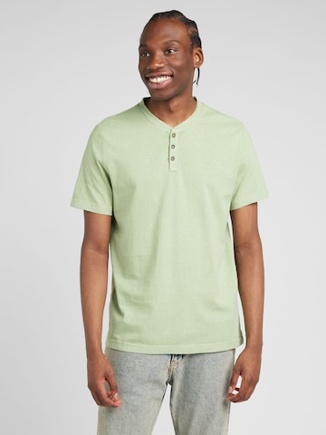 MUSTANG Koszulka w kolorze zielony: przód