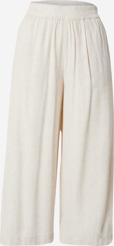 Pantaloni 'PCPIA' di PIECES in beige: frontale