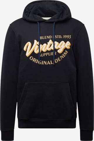 Sweat-shirt BLEND en noir : devant