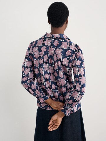 Seasalt Cornwall Blouse 'Ysella' in Blauw