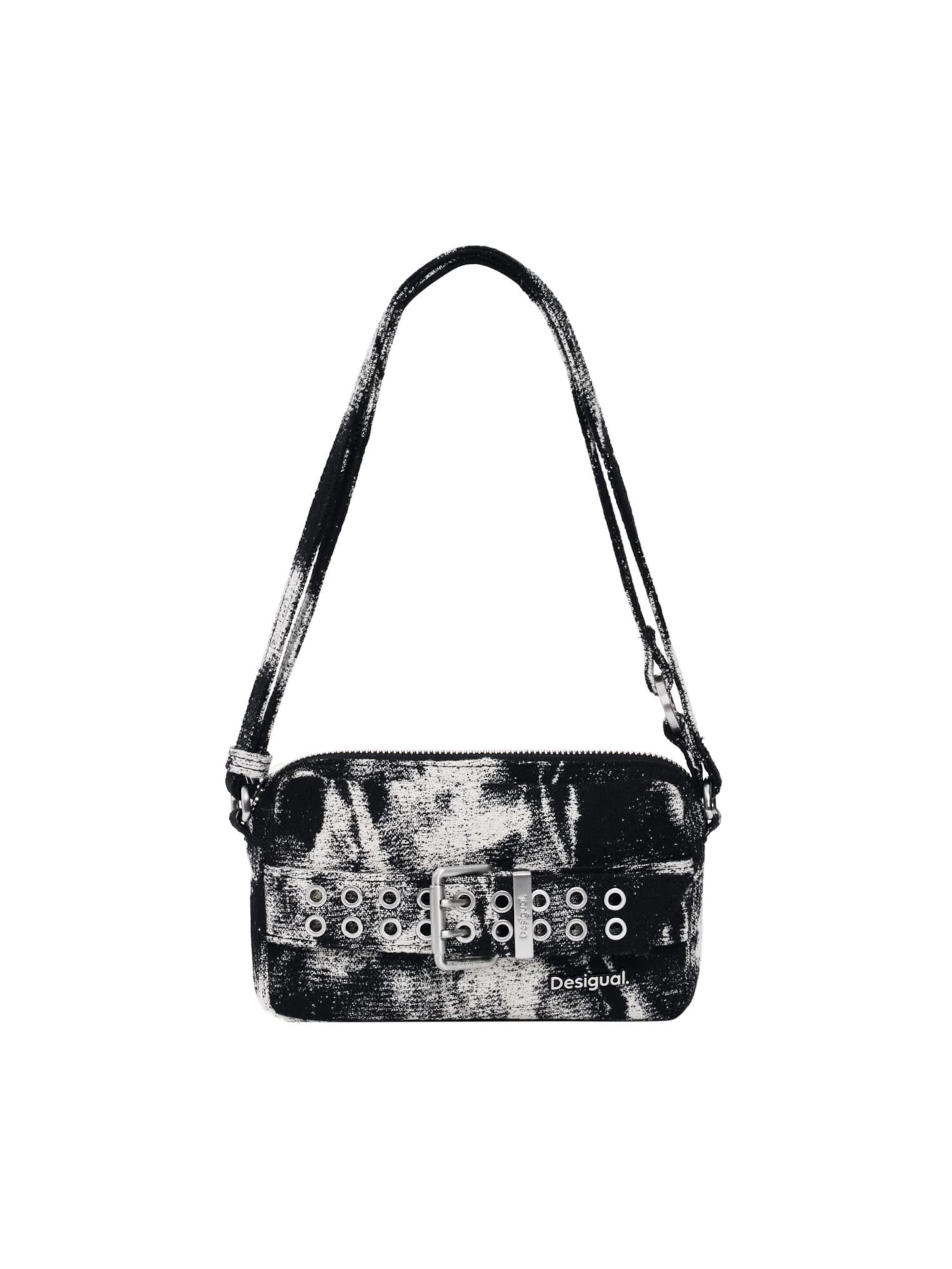 Borsa a spalla di Desigual in nero: frontale