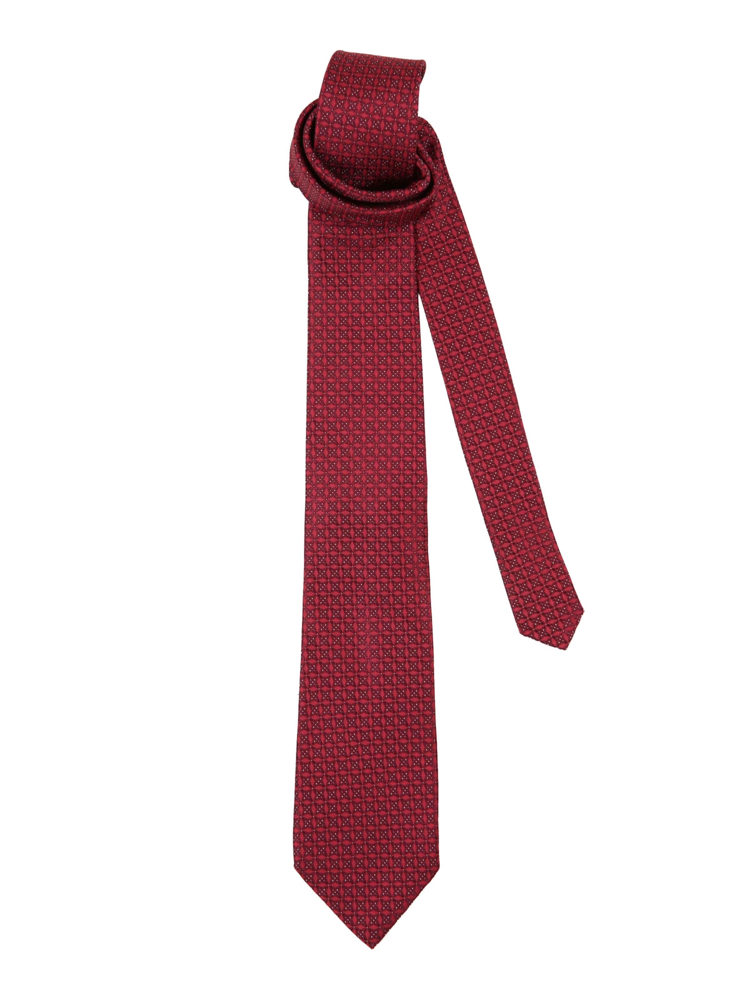 Michael Kors Krawatte in rot / kirschrot / weiß, Produktansicht