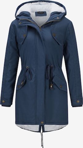 Youthup Winter Jacket in Blue: front