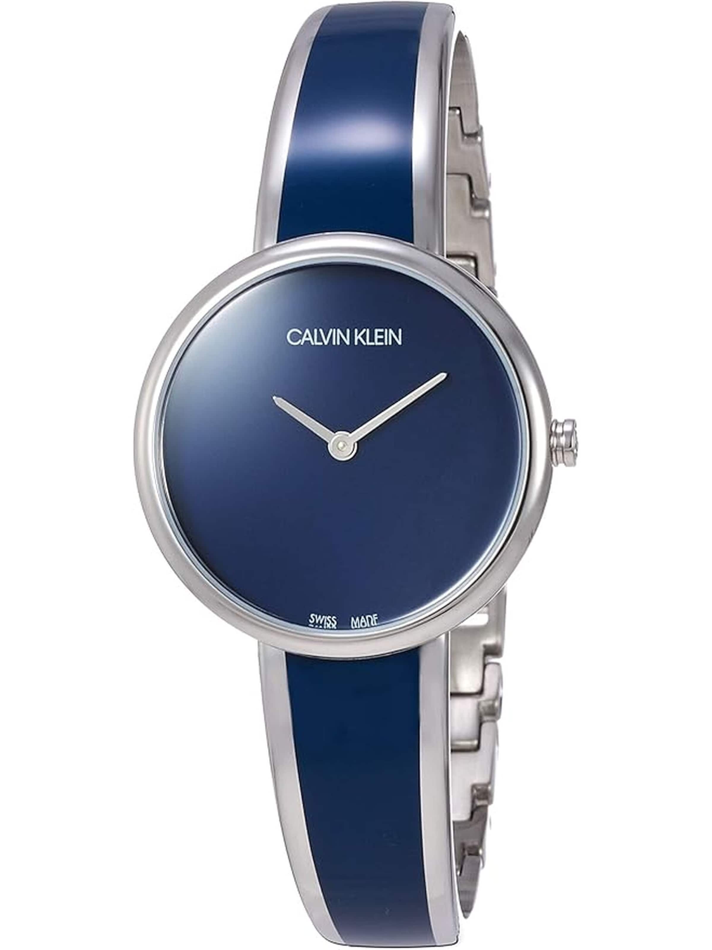 Calvin Klein - Uhren Quarzuhr K4E2N11N Swiss Made in Blau: Vorderseite