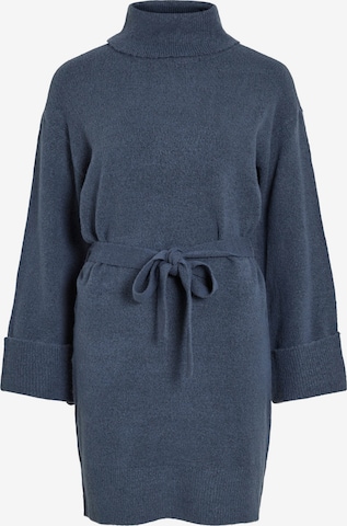 VILA - Vestido de punto 'VIRolfie' en azul: frente