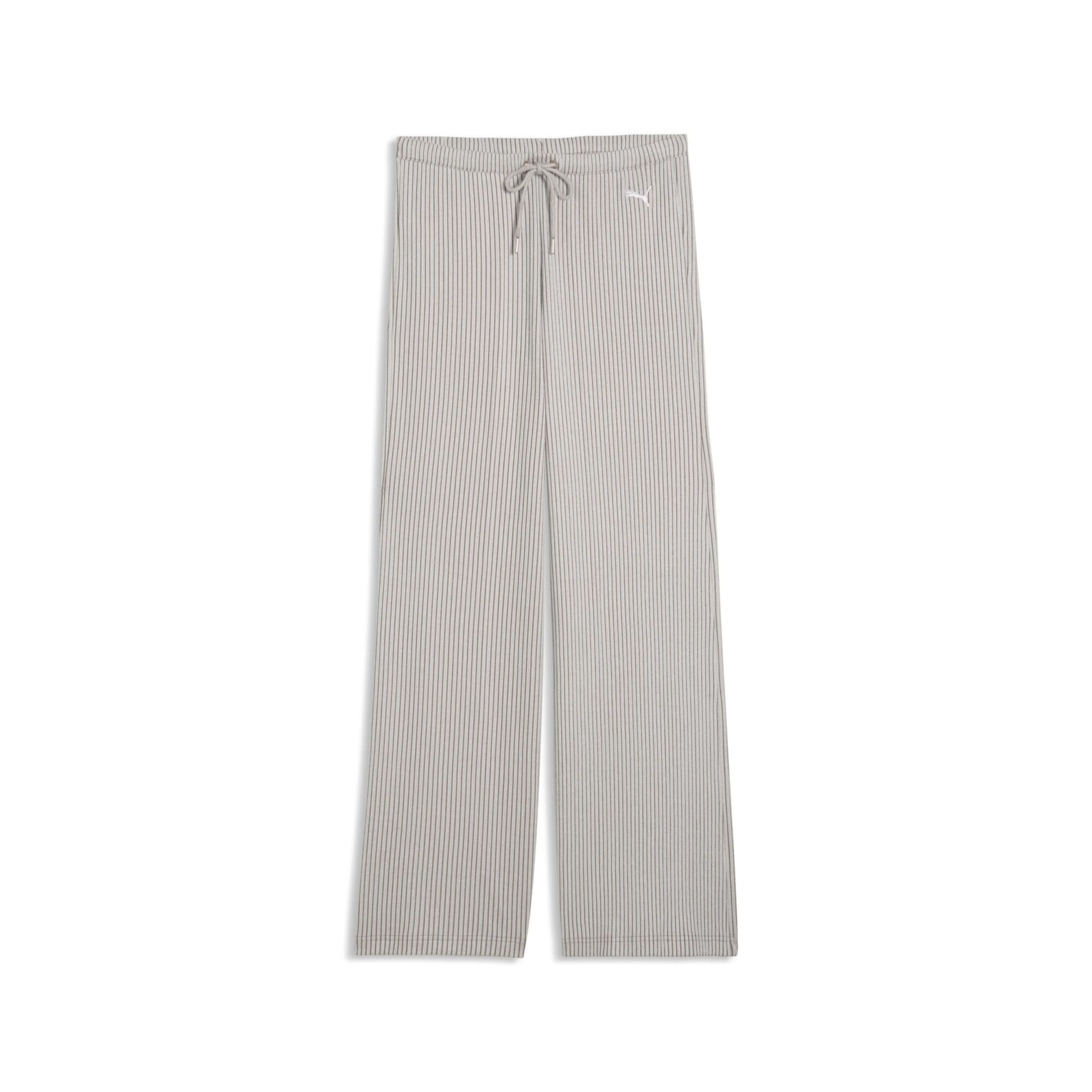 PUMA Broek 'Essentials' in 36/Regular in de kleur Beige / Grijs, Productweergave