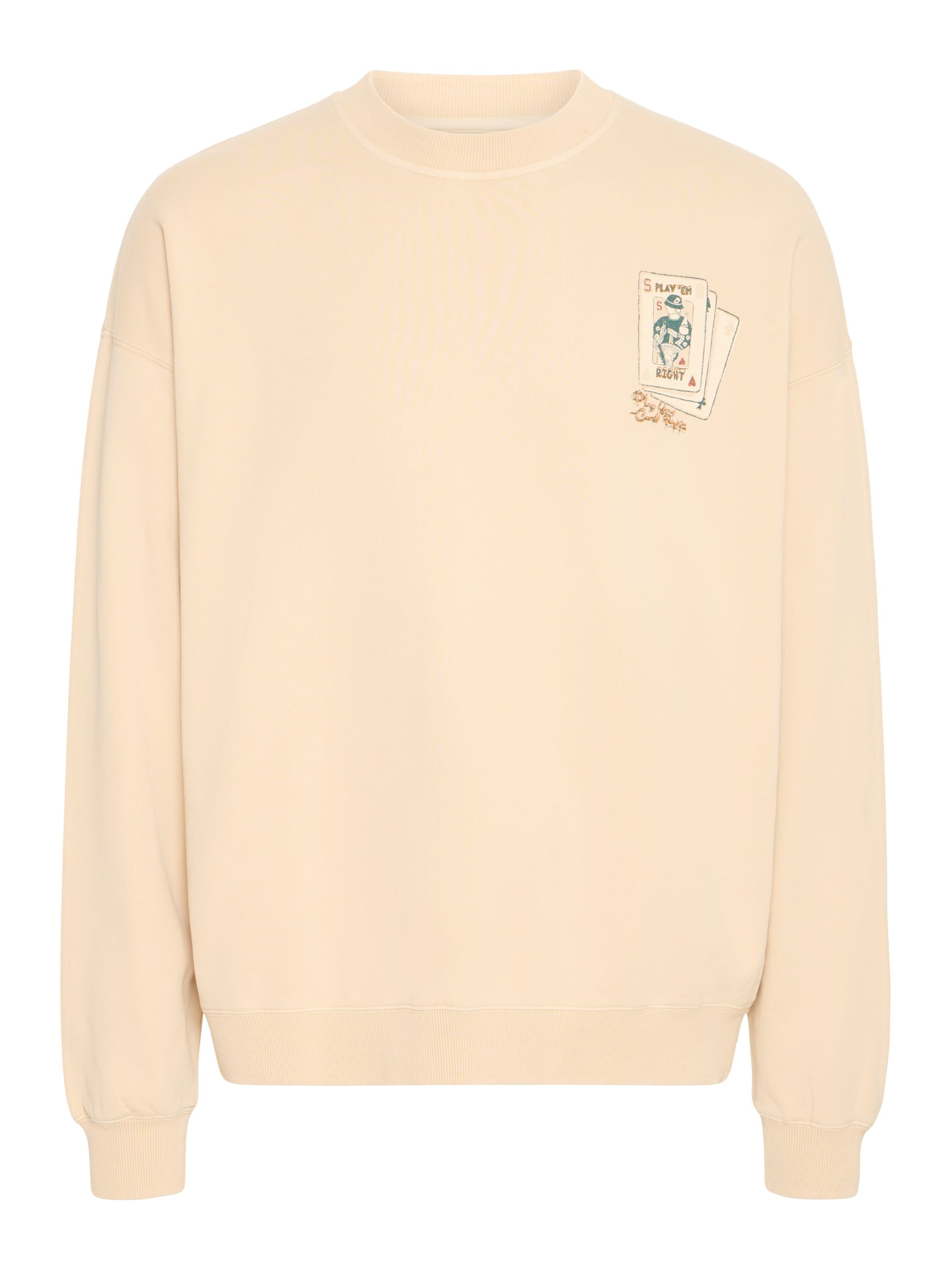 !Solid Pullover 'SDRAMI' in Beige: Vorderseite
