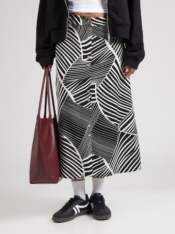 ZABAIONE - Falda 'Li44llibetty' en negro: frente