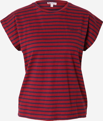 Pepe Jeans - Camiseta en rojo: frente