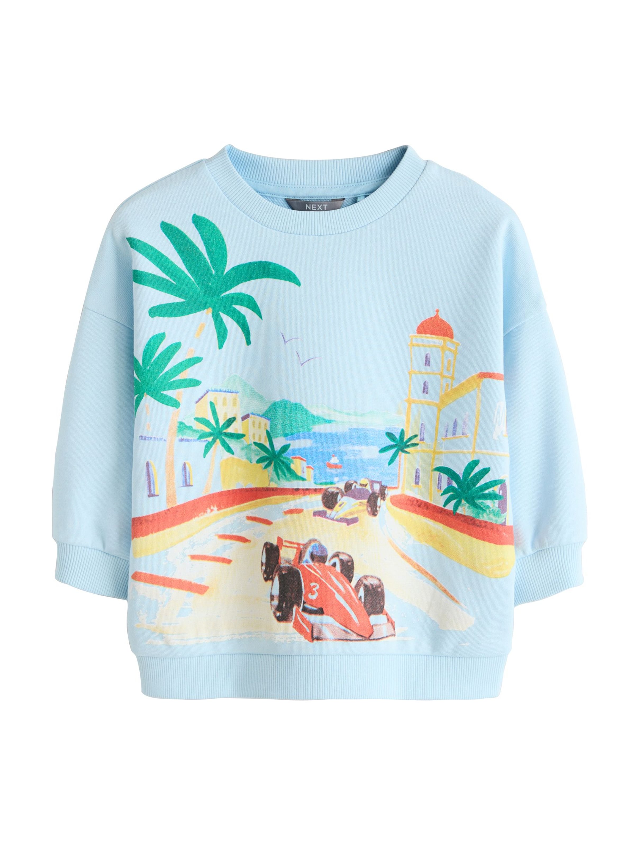 Next Tréning póló - kék: elől