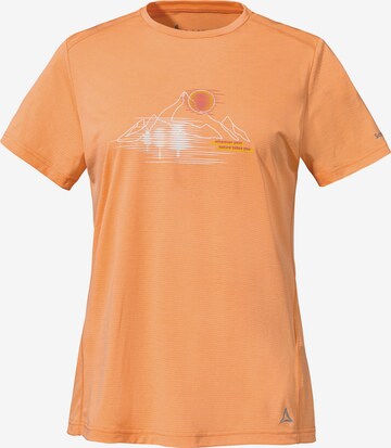 Schöffel Funktionsshirt 'Circ Sulten' in Orange: predná strana