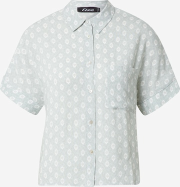 ETAM - Camisa de pijama 'GAMY' em verde: frente