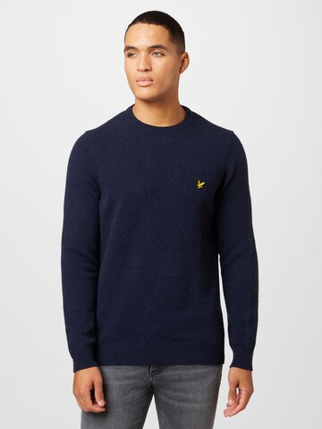 Lyle & Scott Sweater in Blue: front