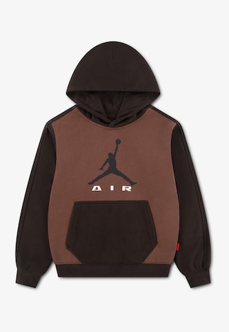 Jordan Sweatshirt 'MJ AIR HBR' in Bruin: voorkant