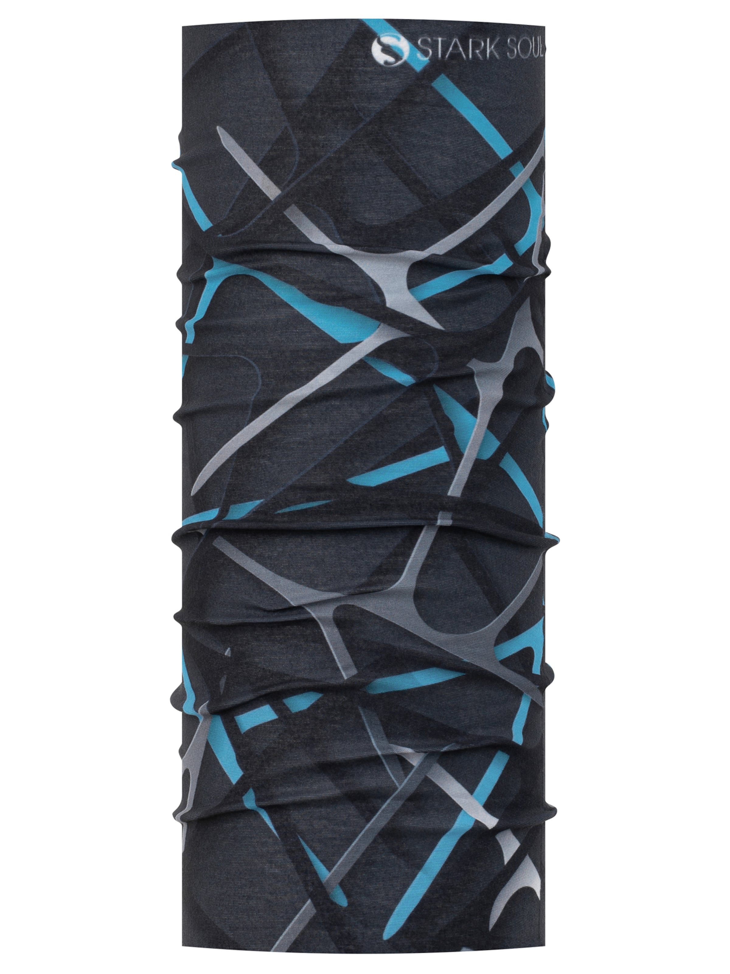 Sciarpa sportiva di Stark Soul in nero: frontale