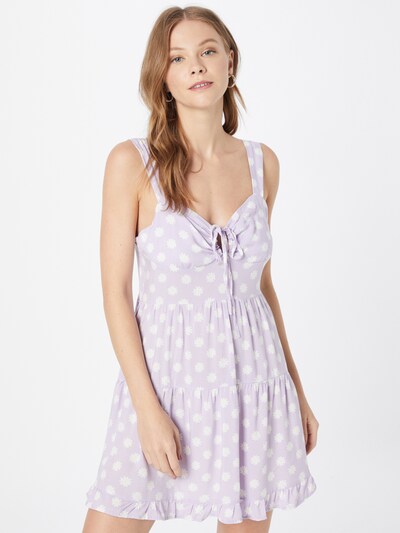 Rochie de vară 'SANDY' Cotton On pe galben deschis / lila / alb, Vizualizare model