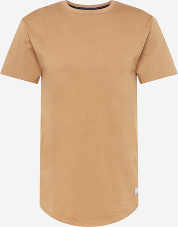 HOLLISTER Koszulka w kolorze brązowy: przód