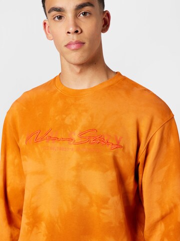 Sweat-shirt QS en orange