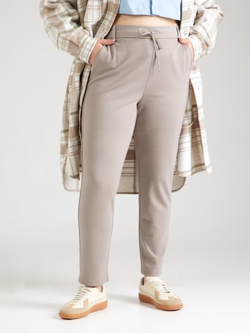 ONLY Carmakoma Slim fit Pants 'CARGOLDTRASH CLASSIC' in Grey: front