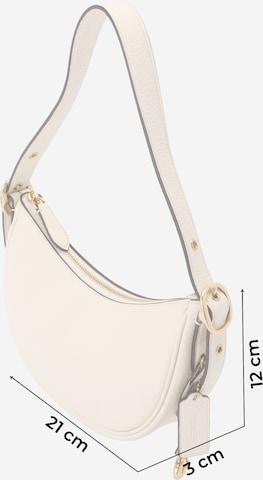 Borsa a spalla di COACH in beige