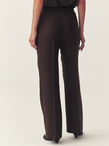 TATUUM Wide leg Pantalon 'Masda 1' in Bruin