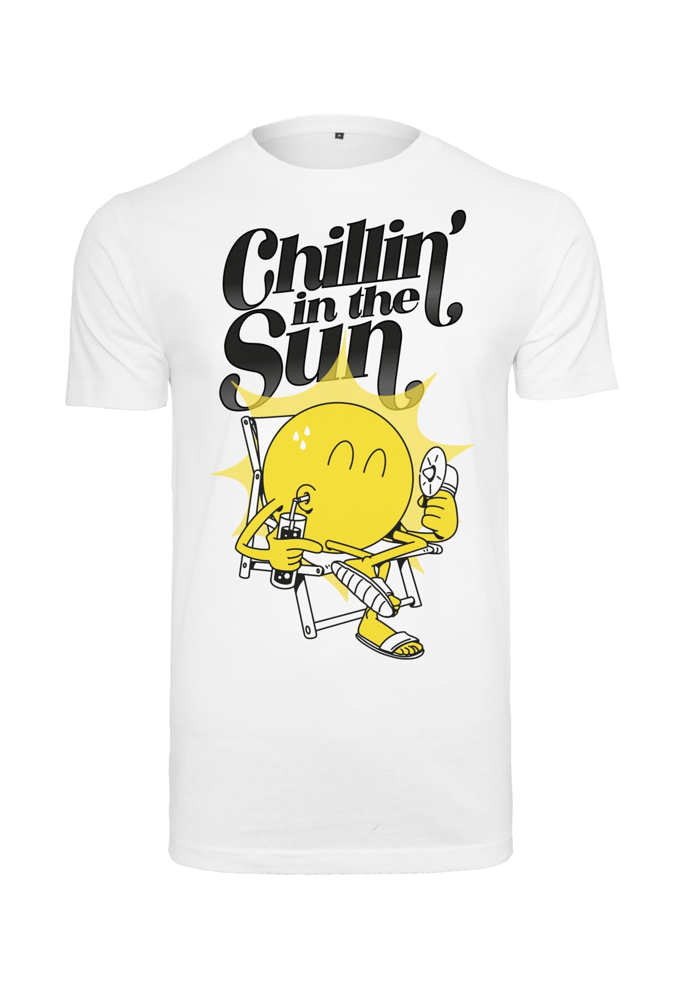 Mister Tee Bluser & t-shirts 'Chillin' i hvid: forside