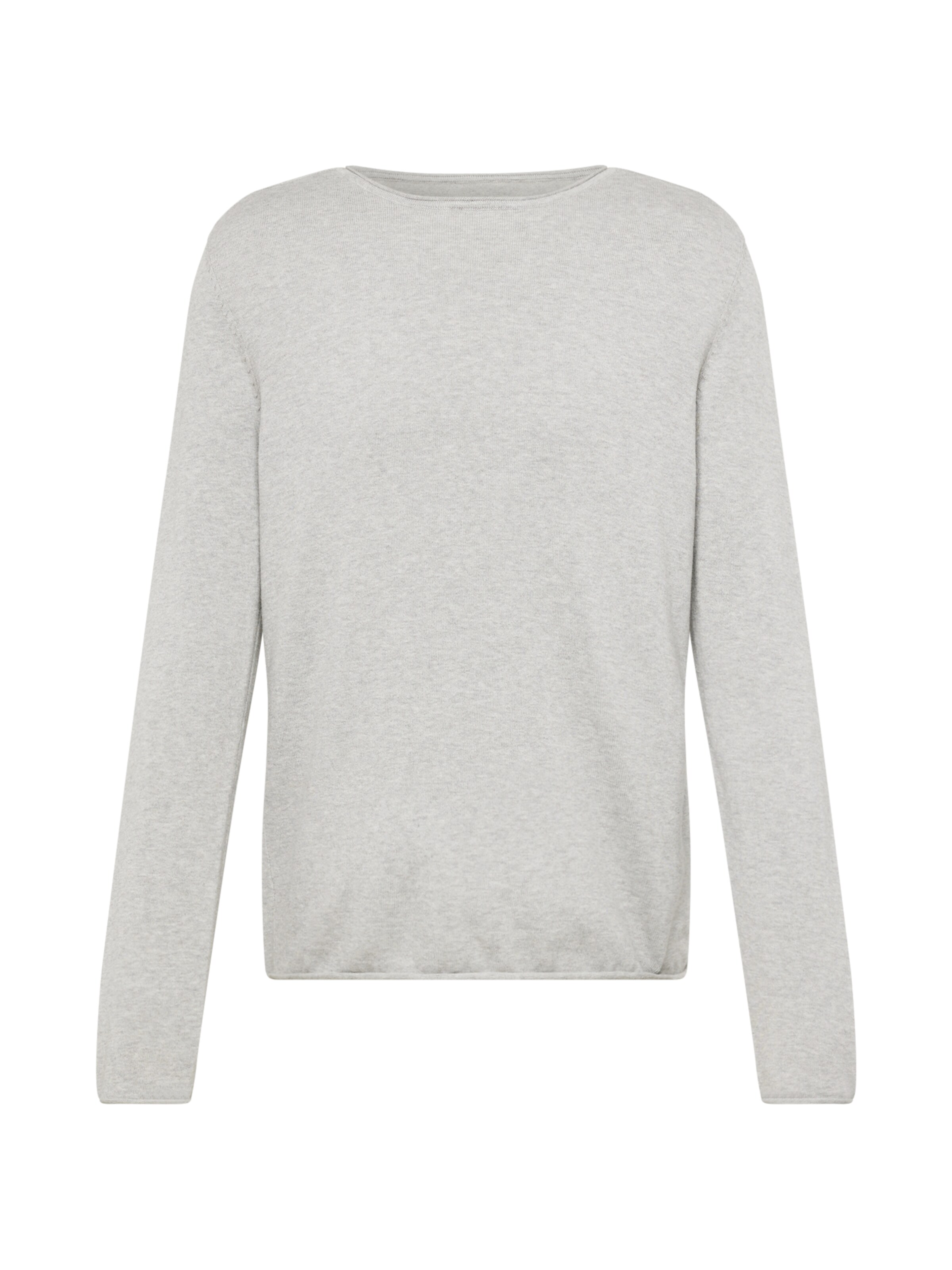 Pull-over QS en gris : devant