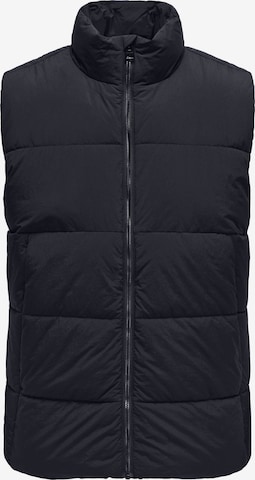 Only & Sons Bodywarmer 'ONSGlobal' in Blauw: voorkant