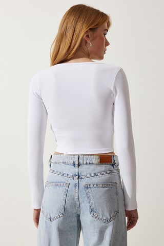 T-shirt Happiness İstanbul en blanc