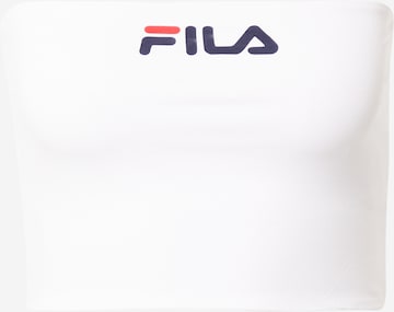 FILA Bandeau BH 'Sable' i hvid: forside