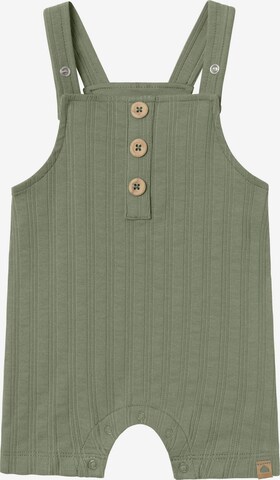 NAME IT Dungarees in Green: front