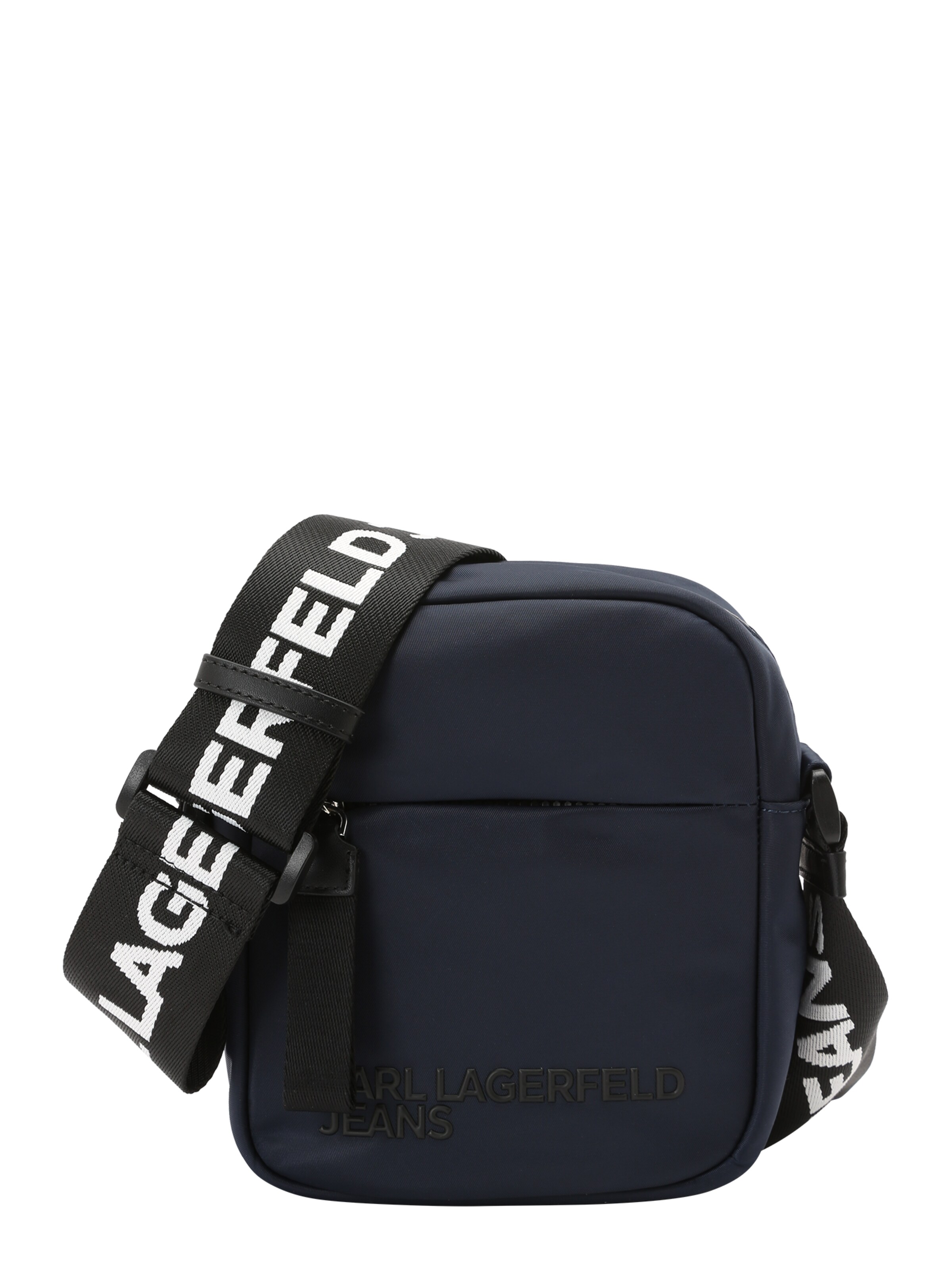 KARL LAGERFELD JEANS Τσάντα ώμου 'ESSENTIAL' σε μπλε: μπροστά