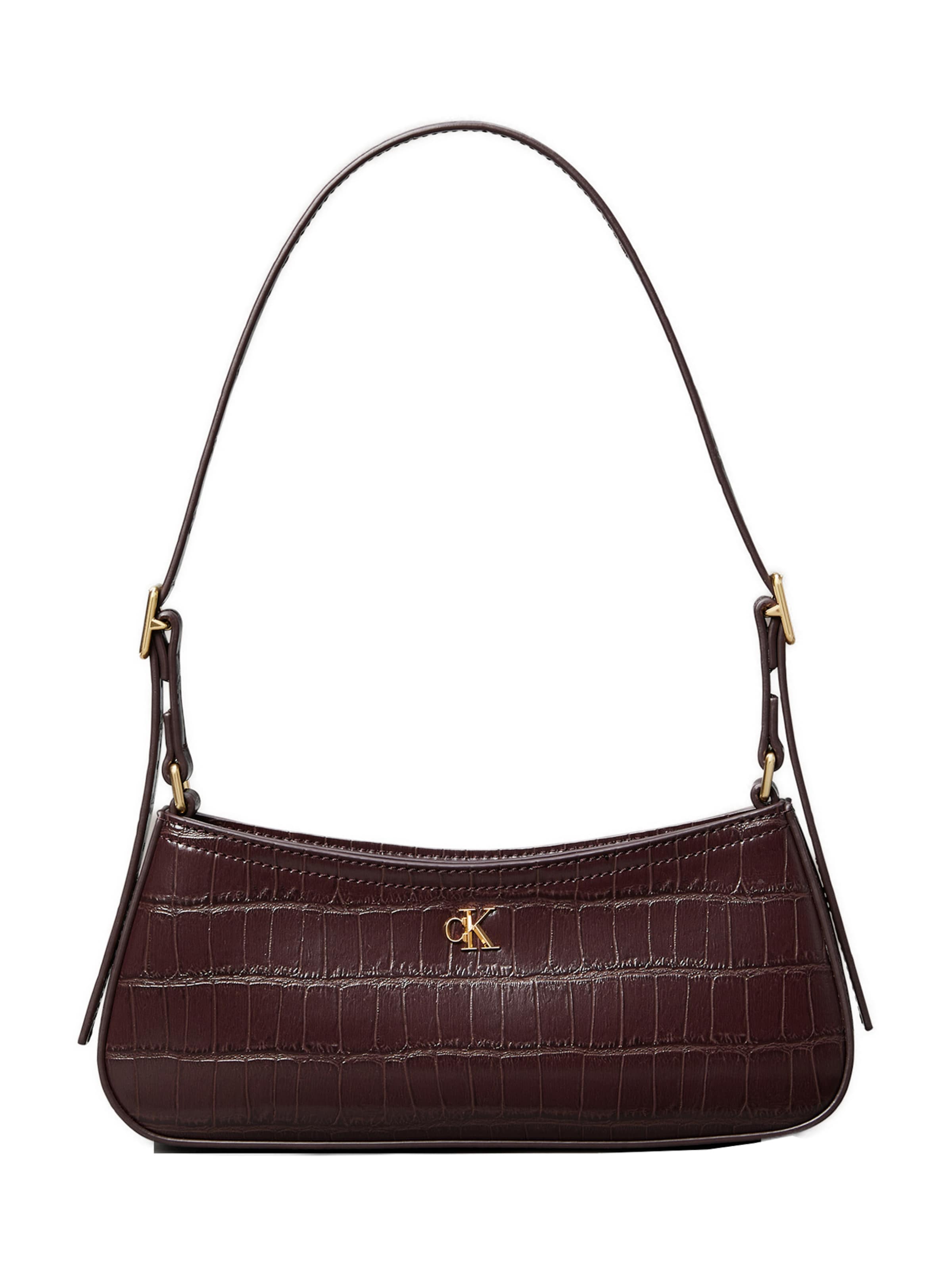 Calvin Klein Schoudertas in Rood: voorkant