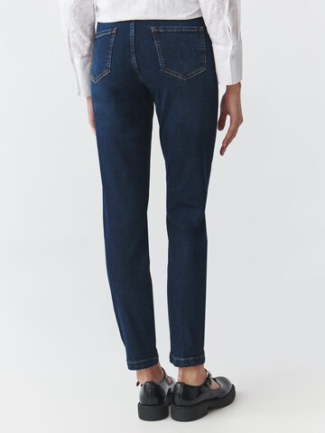 TATUUM Slimfit Jeans 'Saros' in Blauw