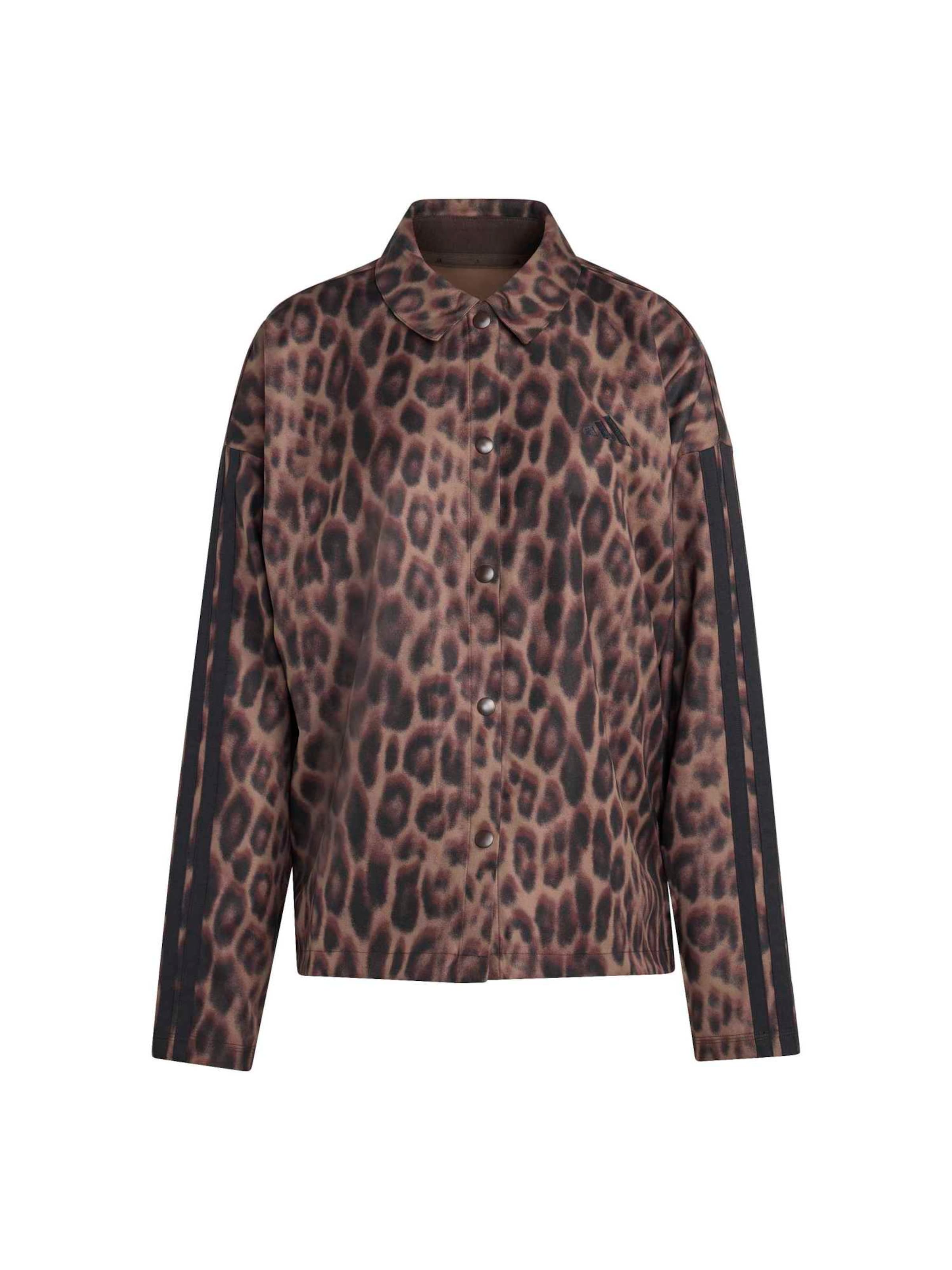 ruda ADIDAS SPORTSWEAR Sportinė striukė 'Seasonal Essentials': priekis