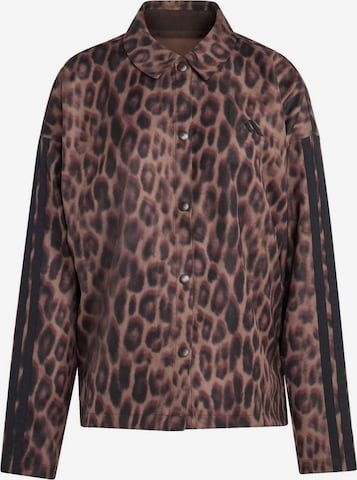 ruda ADIDAS SPORTSWEAR Sportinė striukė 'Seasonal Essentials': priekis