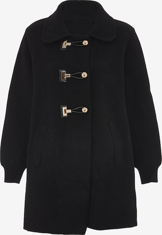 CELOCIA Übergangsmantel in Schwarz: Vorderseite