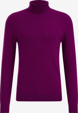 Pull-over WE Fashion en violet : devant