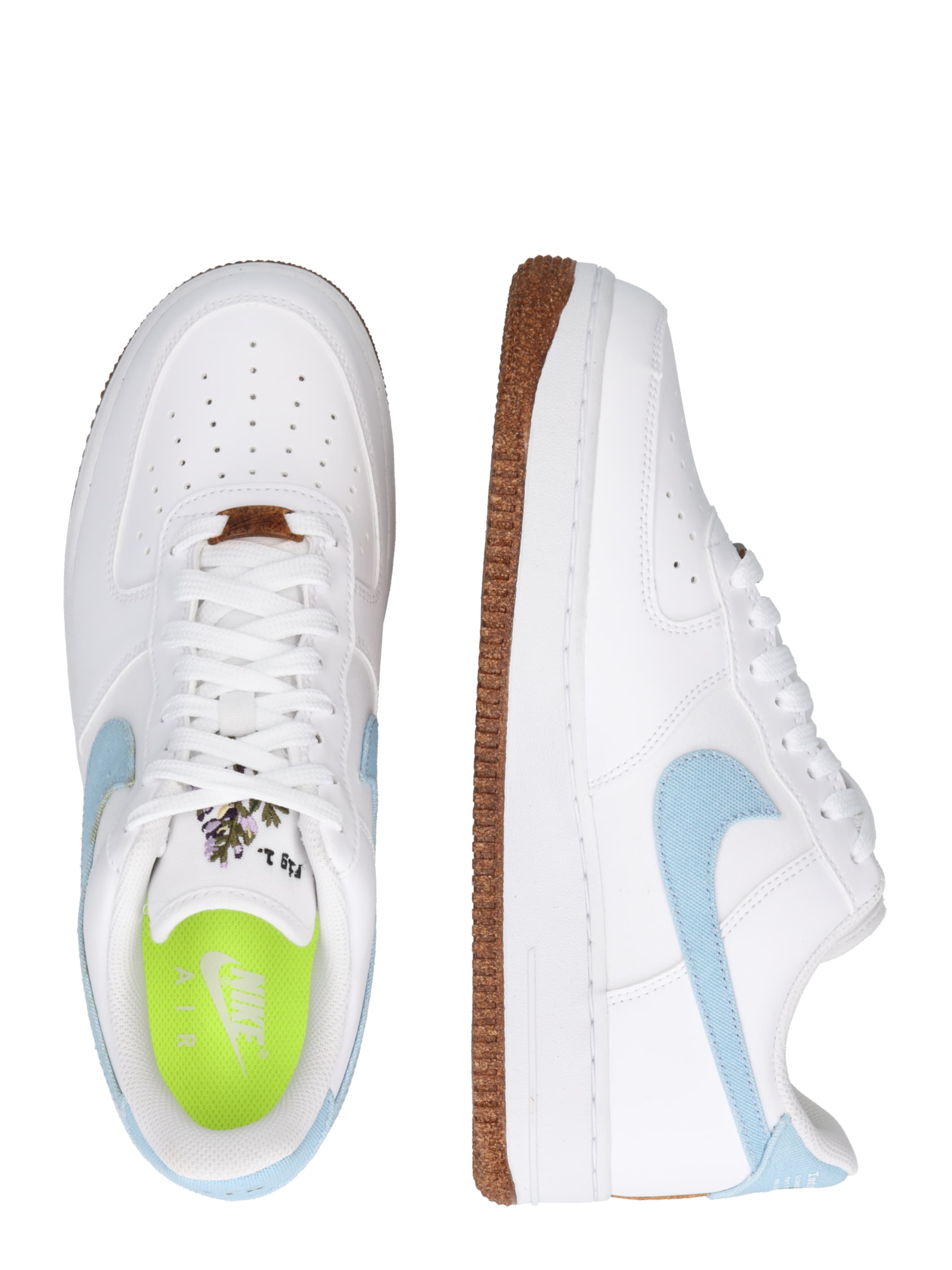 Nike Sportswear Sneakers laag 'AIR FORCE 1' in Wit