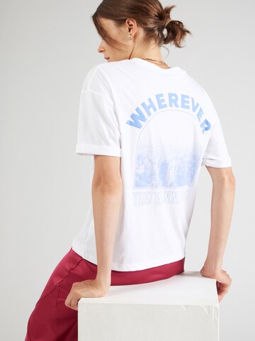 T-shirt 'Evi_1' BOSS en blanc